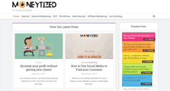Desktop Screenshot of moneytized.com